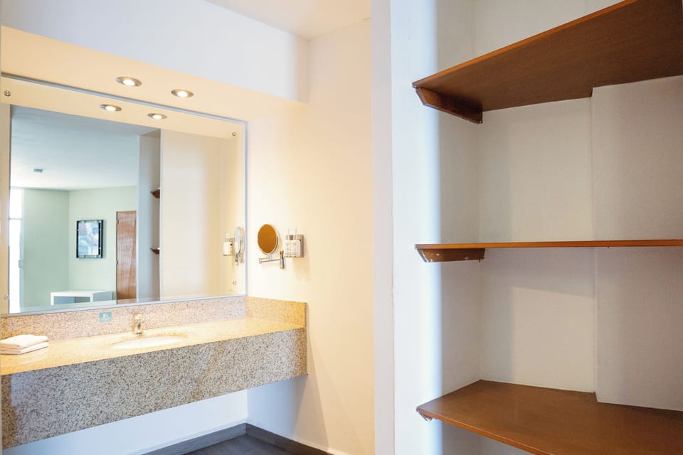 Standard Room, 2 Double Beds, Ocean View | In-room safe, blackout drapes, free cribs/infant beds, rollaway beds