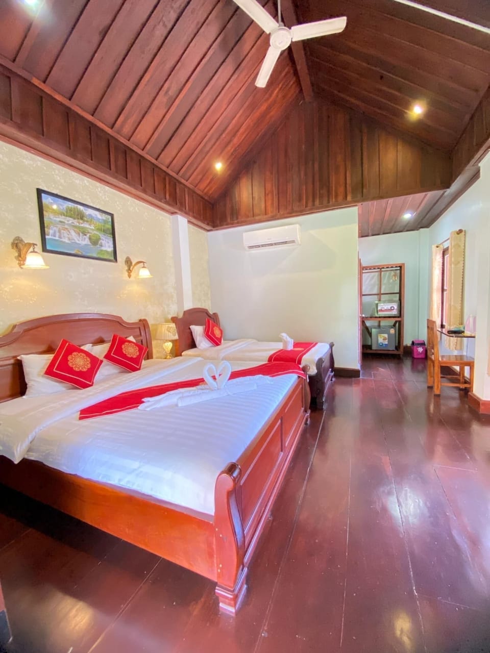 Luxury Triple Room | Select Comfort beds, minibar, in-room safe, individually furnished