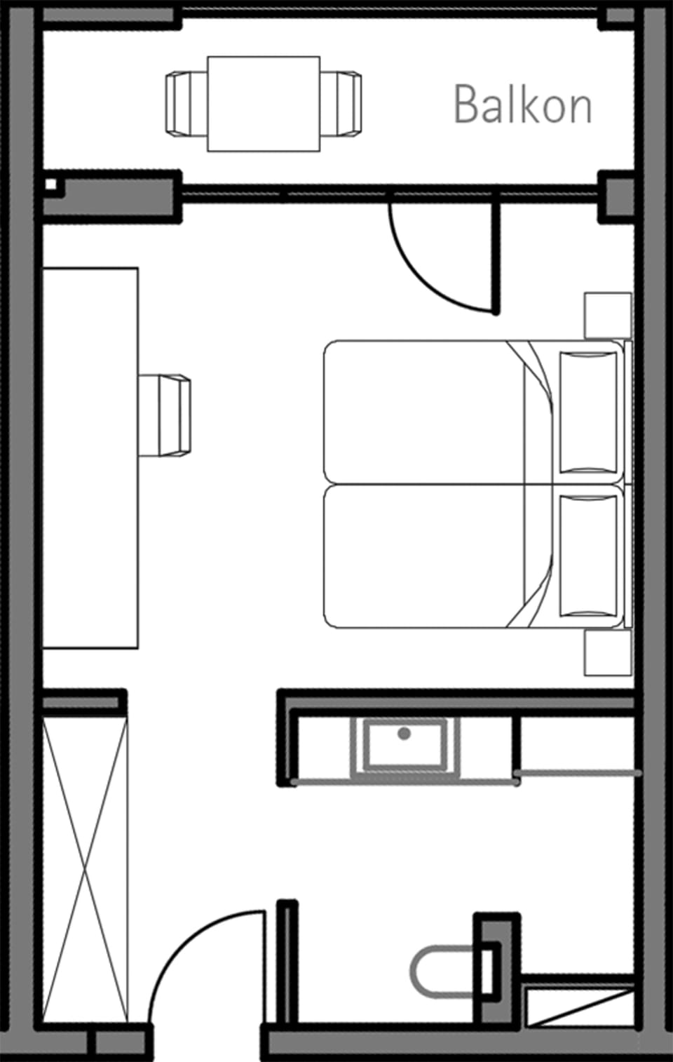Double Room Country Romance | Hypo-allergenic bedding, minibar, in-room safe, desk