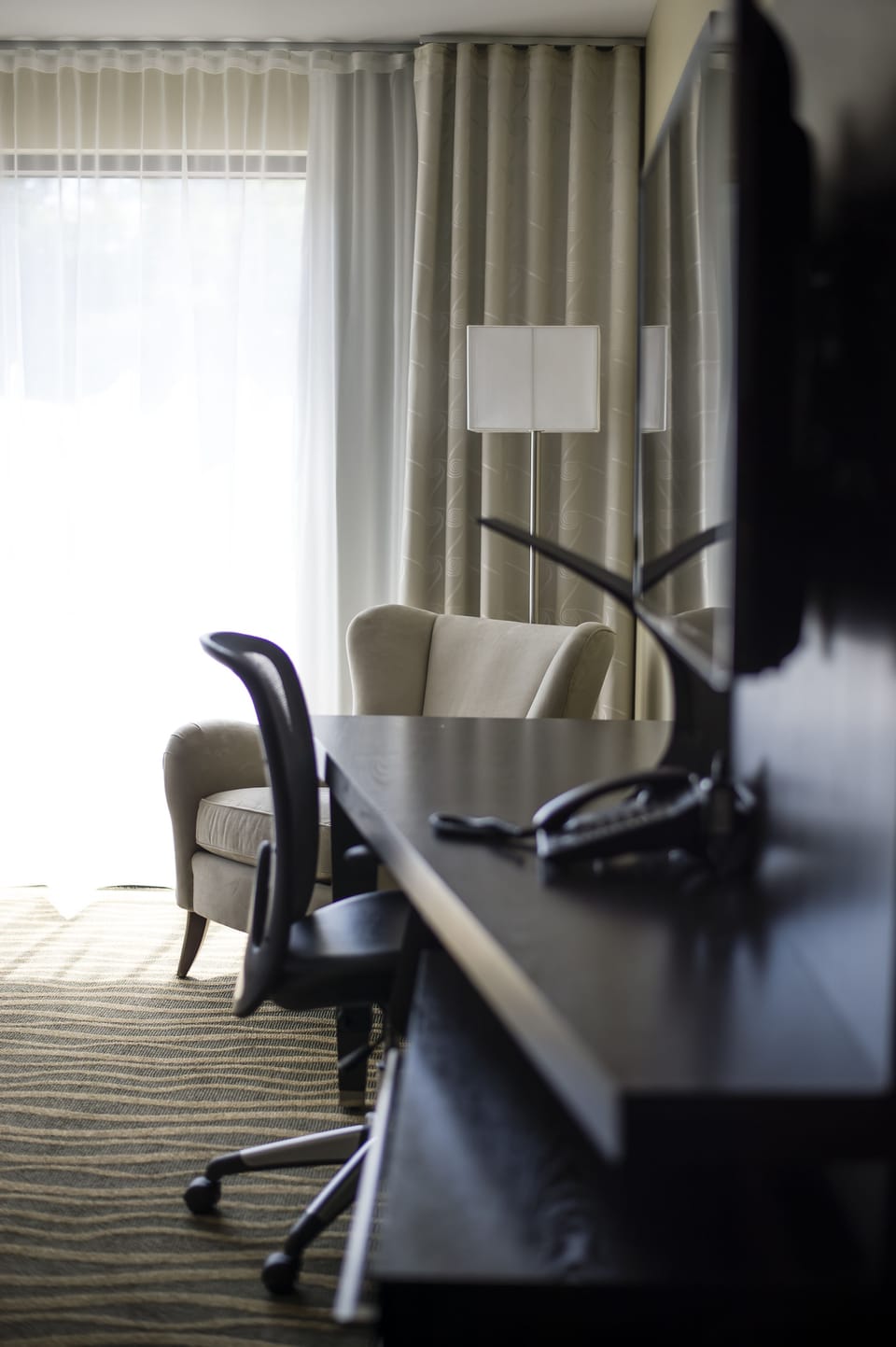 In-room business center