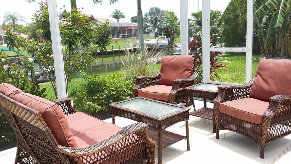 My favourite spot: on our lanai.