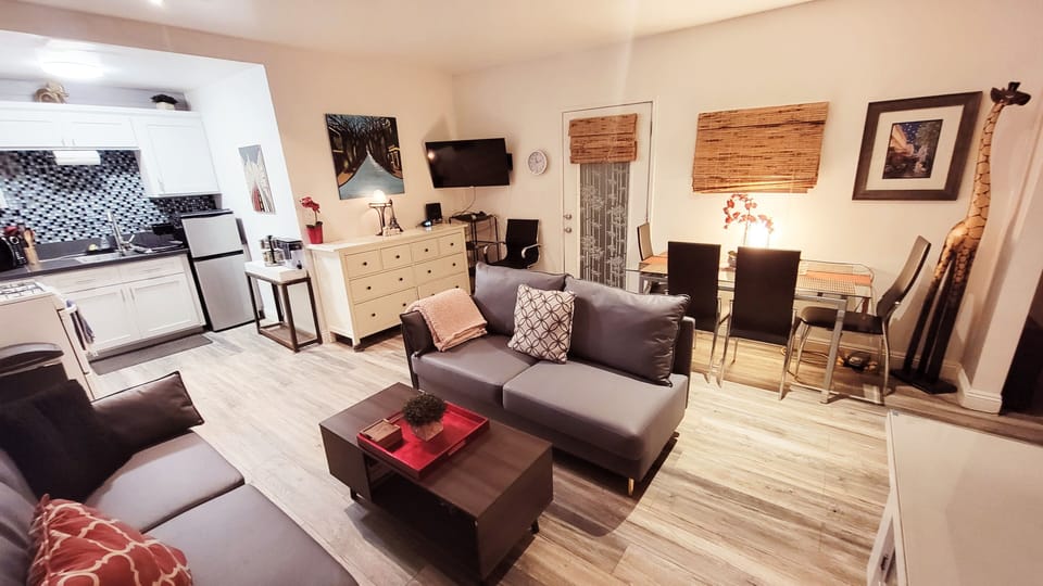 spacious living and dinning space.