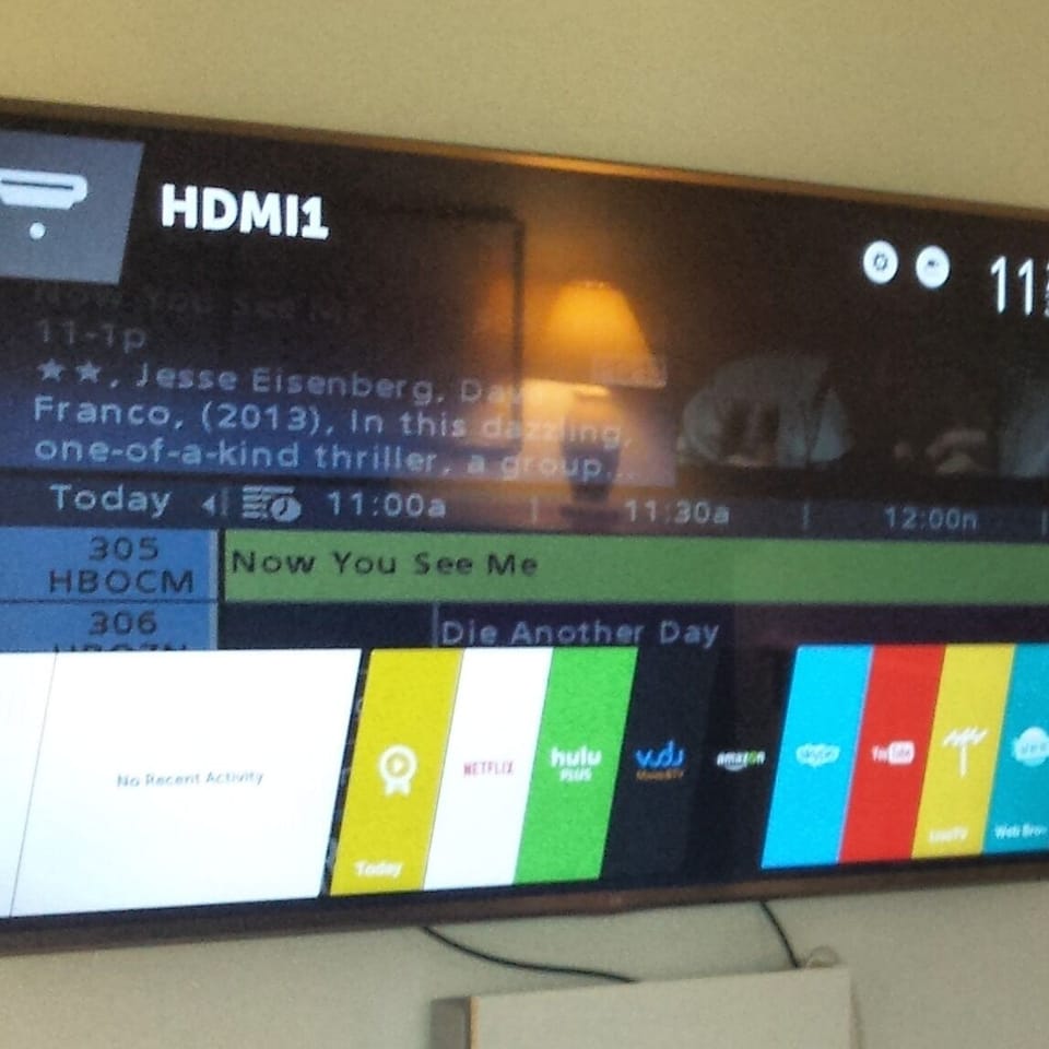 55' smart tv in man cave