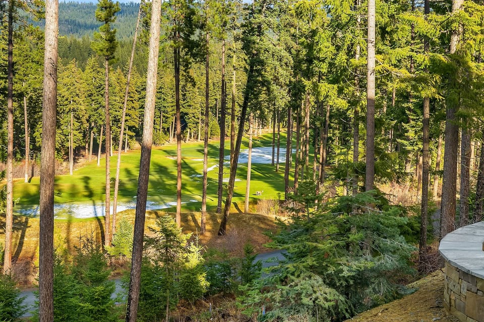 Golf course views. 