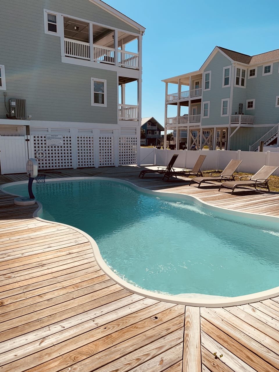 One of largest heated pools on the island