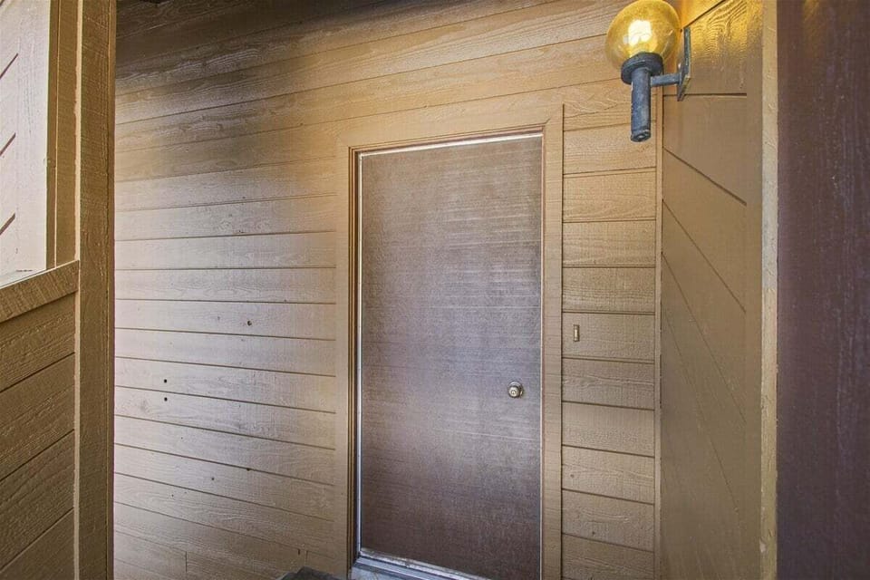 Front door entrance from outside