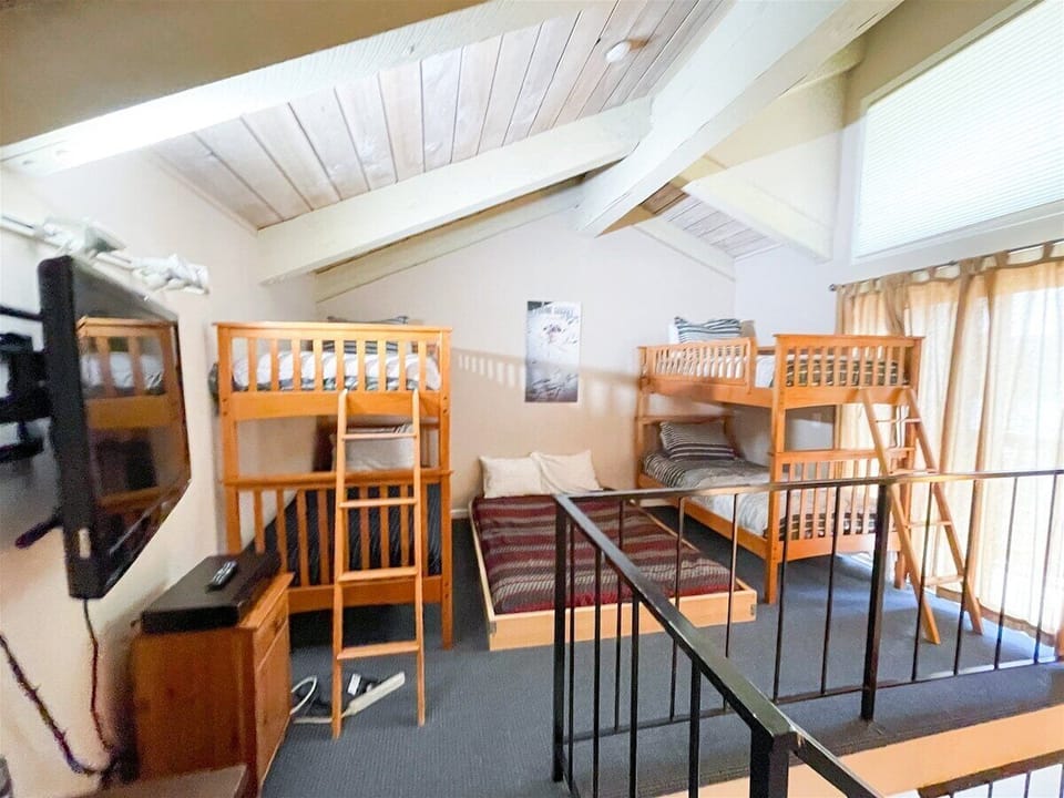 Loft with TV and Deck