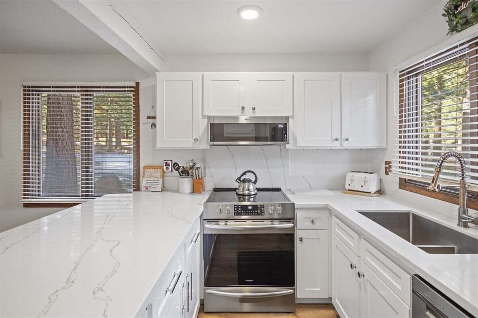 Kitchen with Stainless Steel Appliances