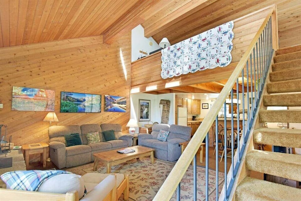 Living Room, Dining Area & Kitchen