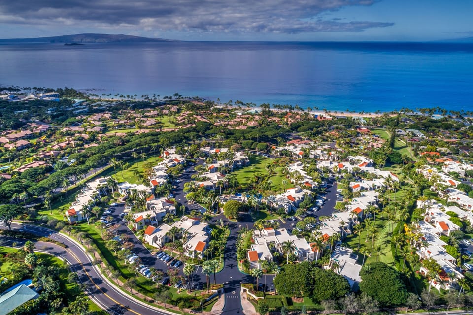 Located on the hillside overlooking the Pacific Ocean.