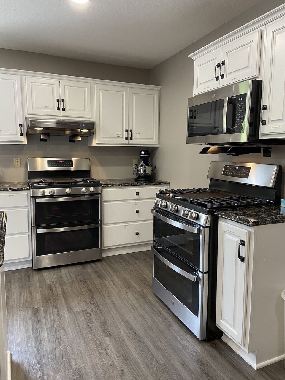 Two double oven ranges w/ convection bake (new in 2023)