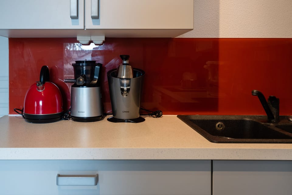 Shared fridge, microwave