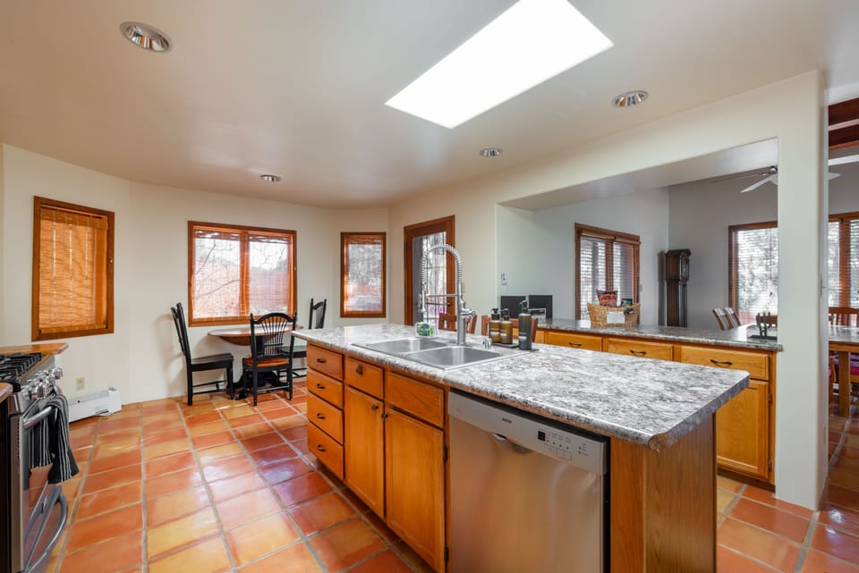 Plenty of countertop space and a breakfast nook to enjoy coffee, breakfast, or any meal!