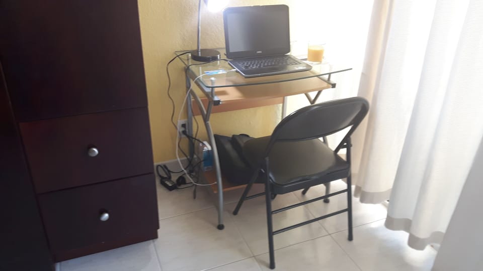 I use it for checking e-mails and paying bills. Not for work. 