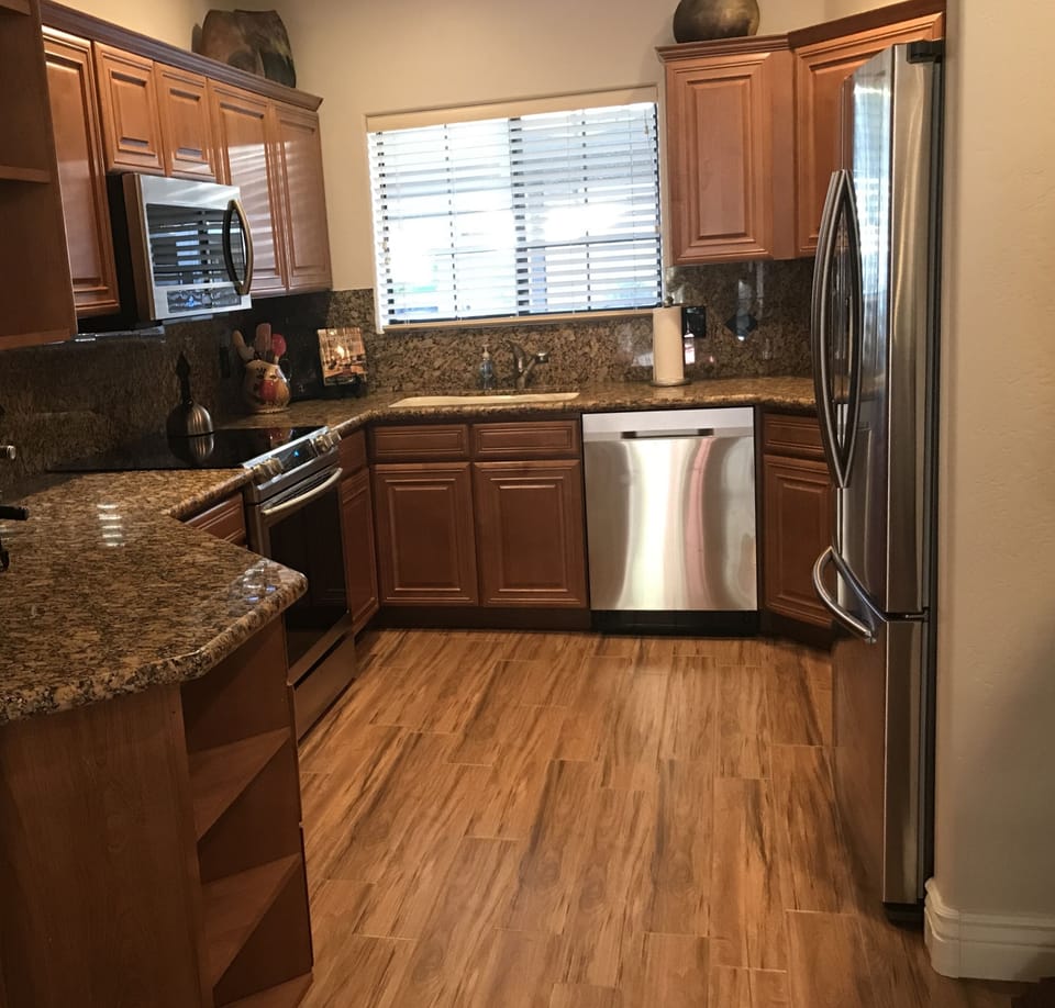 Fully equipped kitchen
