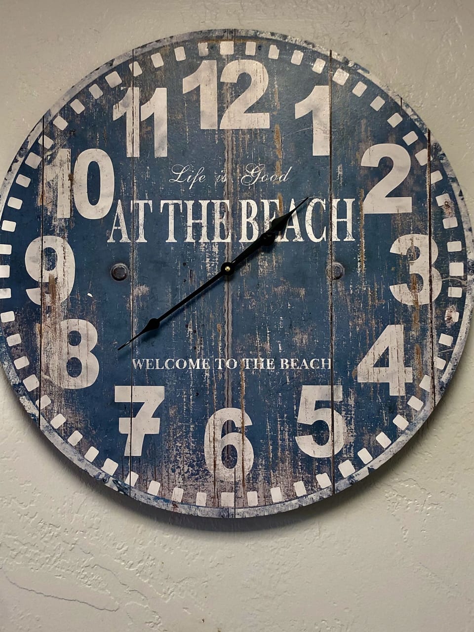 Where you'll be ... at the beach.