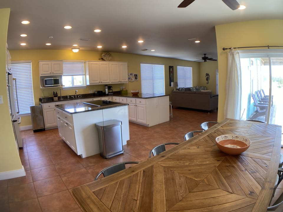 Downstairs, Kitchen/Dining/Living Area