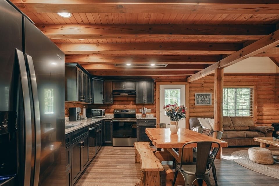 Fully stocked kitchen for all your cooking and baking needs!