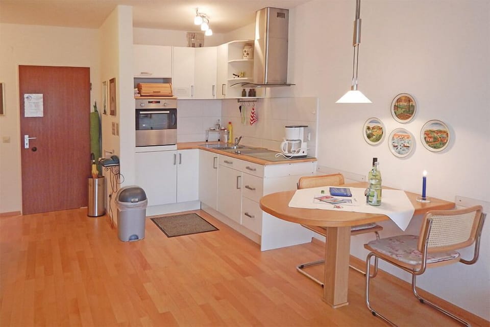 Comfort Apartment, 1 Bedroom | Private kitchen | Fridge, microwave, oven, stovetop