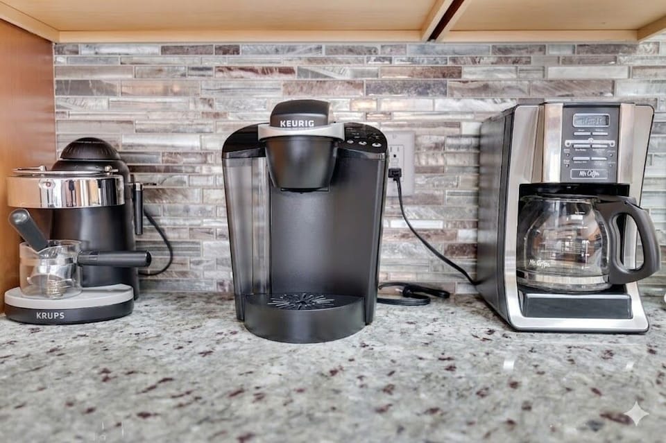 Coffee- Drip, Keurig, Espresso