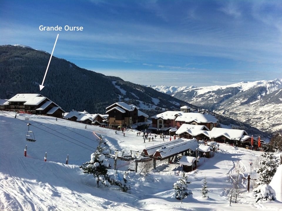 Ski in Ski out on the piste Vallandry