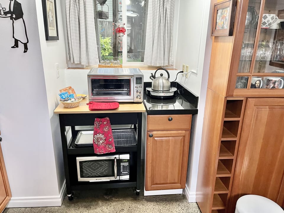 High-end Breville Convection/air fryer/toaster oven.  