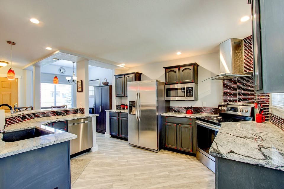 Large kitchen!
