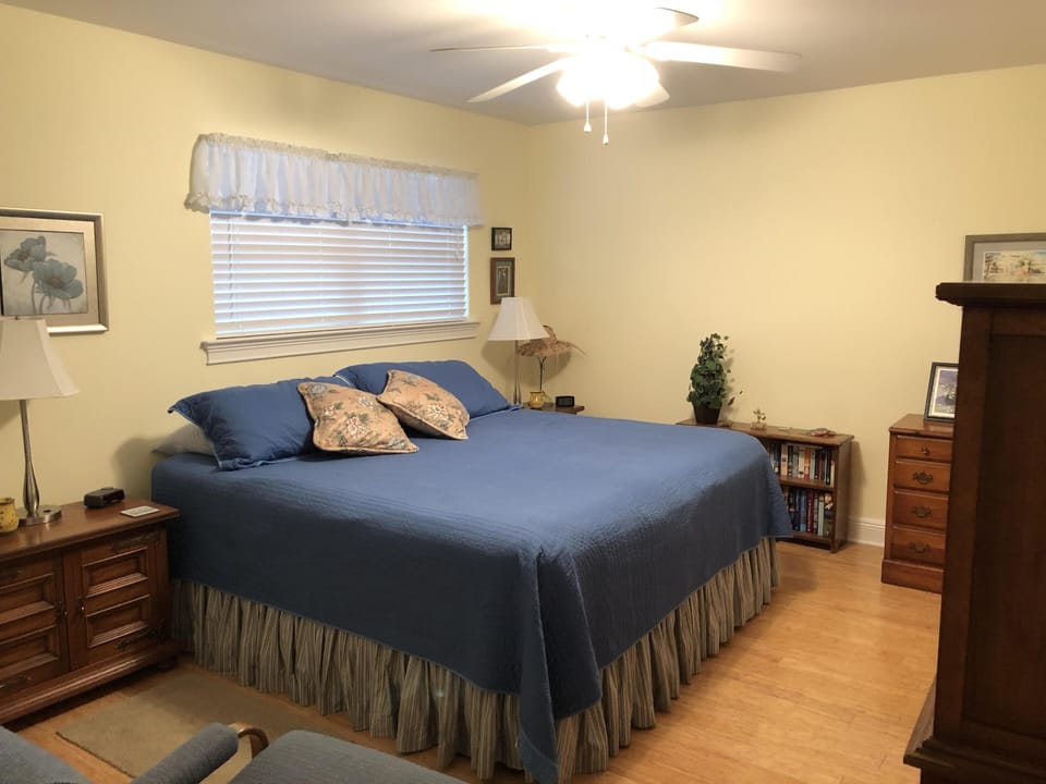 Master Bedroom with King bed
