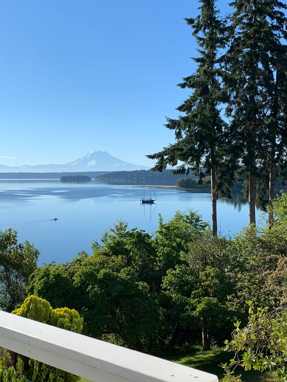 View from deck.