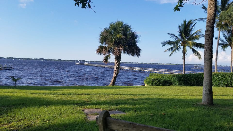 Hildabrad Park:  5 minute walk to great picnic spot on the St. Lucie River. 