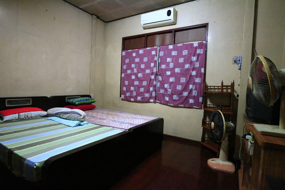 Standard Double Room with Fan  | Desk, laptop workspace, free WiFi, bed sheets