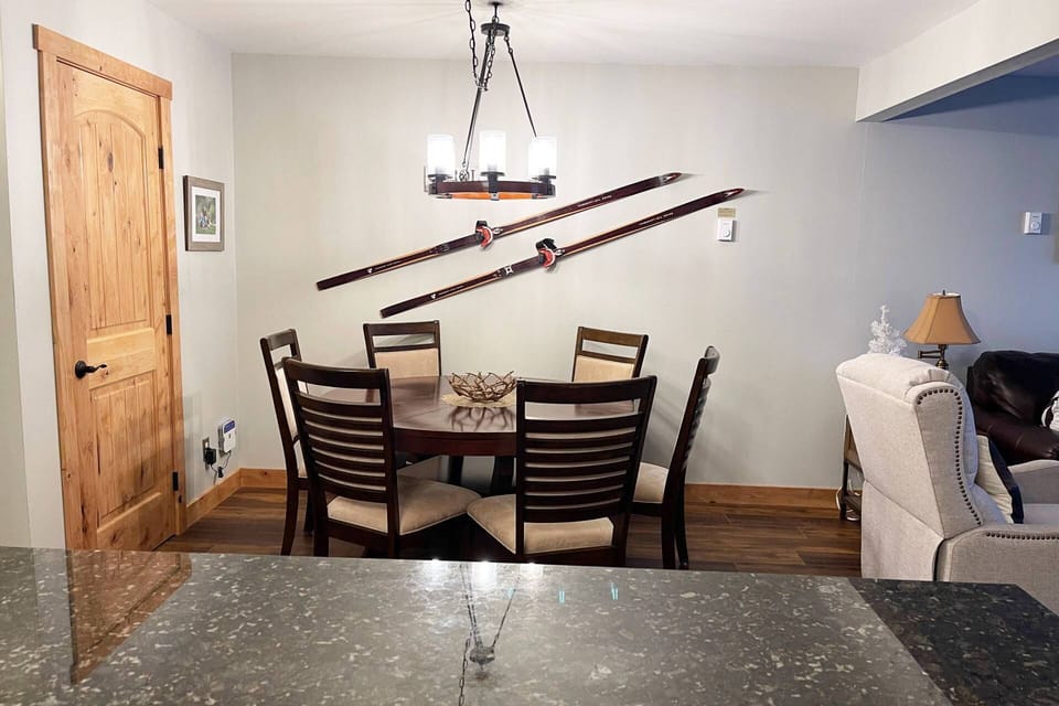 A warm dining area made for memories.