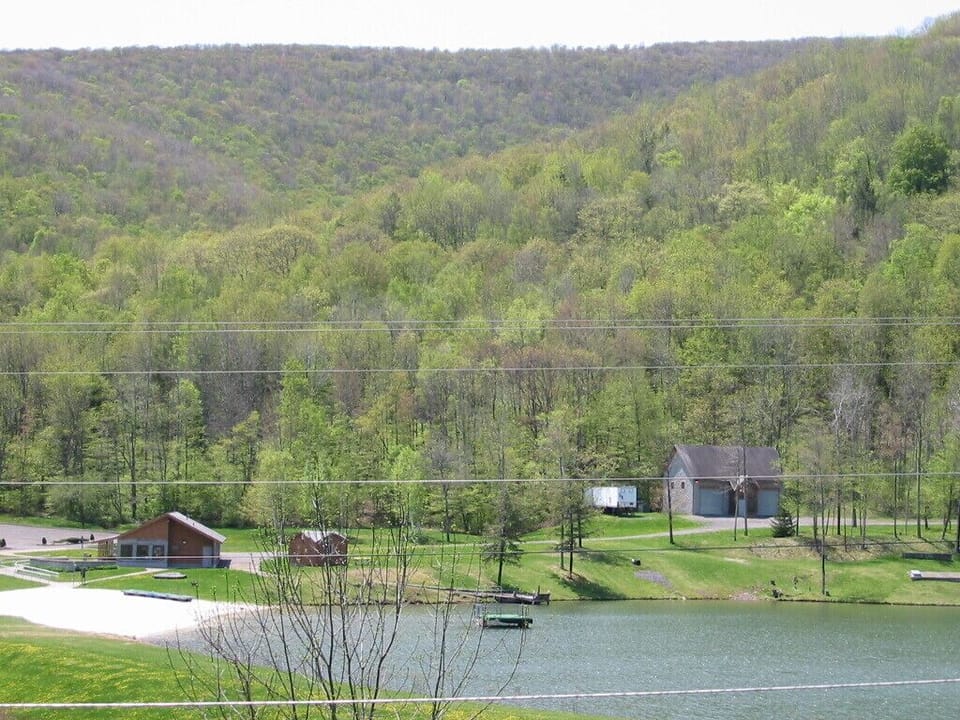 The Belleayre Mountain beach at Pine Hill, 3 miles down Rt. 28 East
