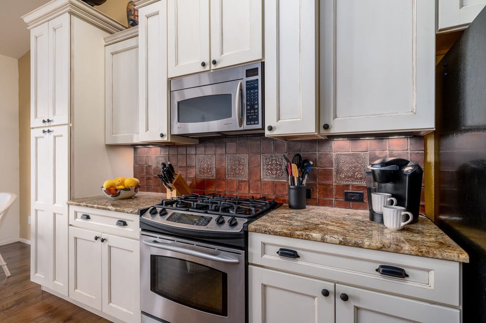 Stainless Steel Oven & Microwave