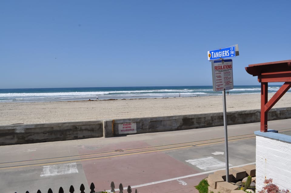 The Pacific - just one block away!