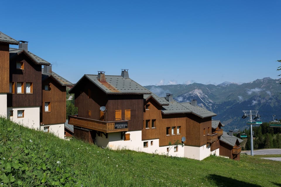 Take in views of the mountains from this destination.