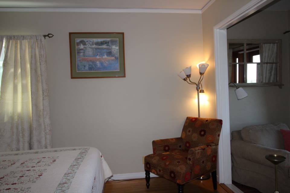 Deck Bedroom with a Reading Alcove.