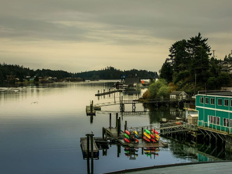  Ucluelet inlet at dusk