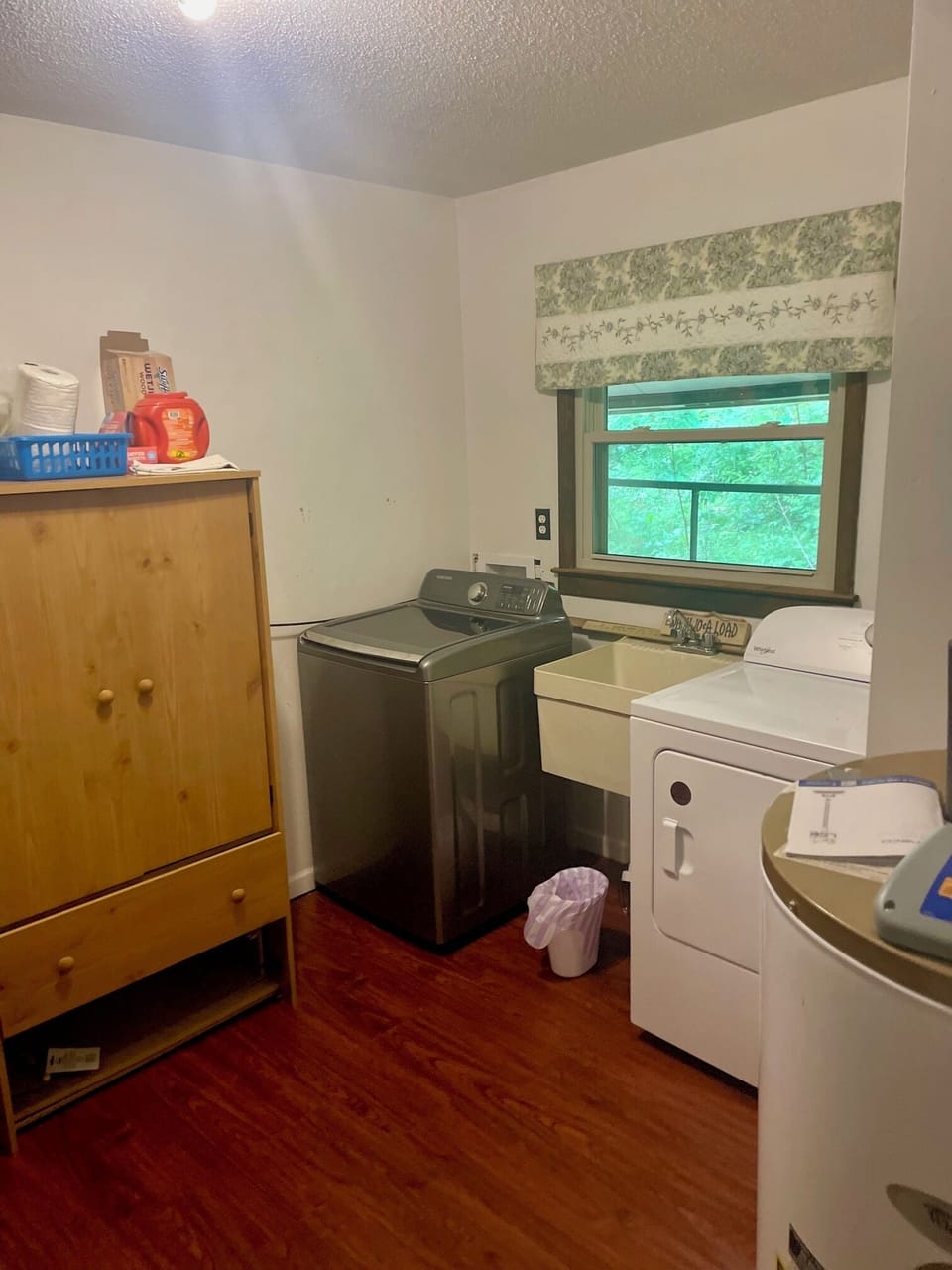 Laundry room available