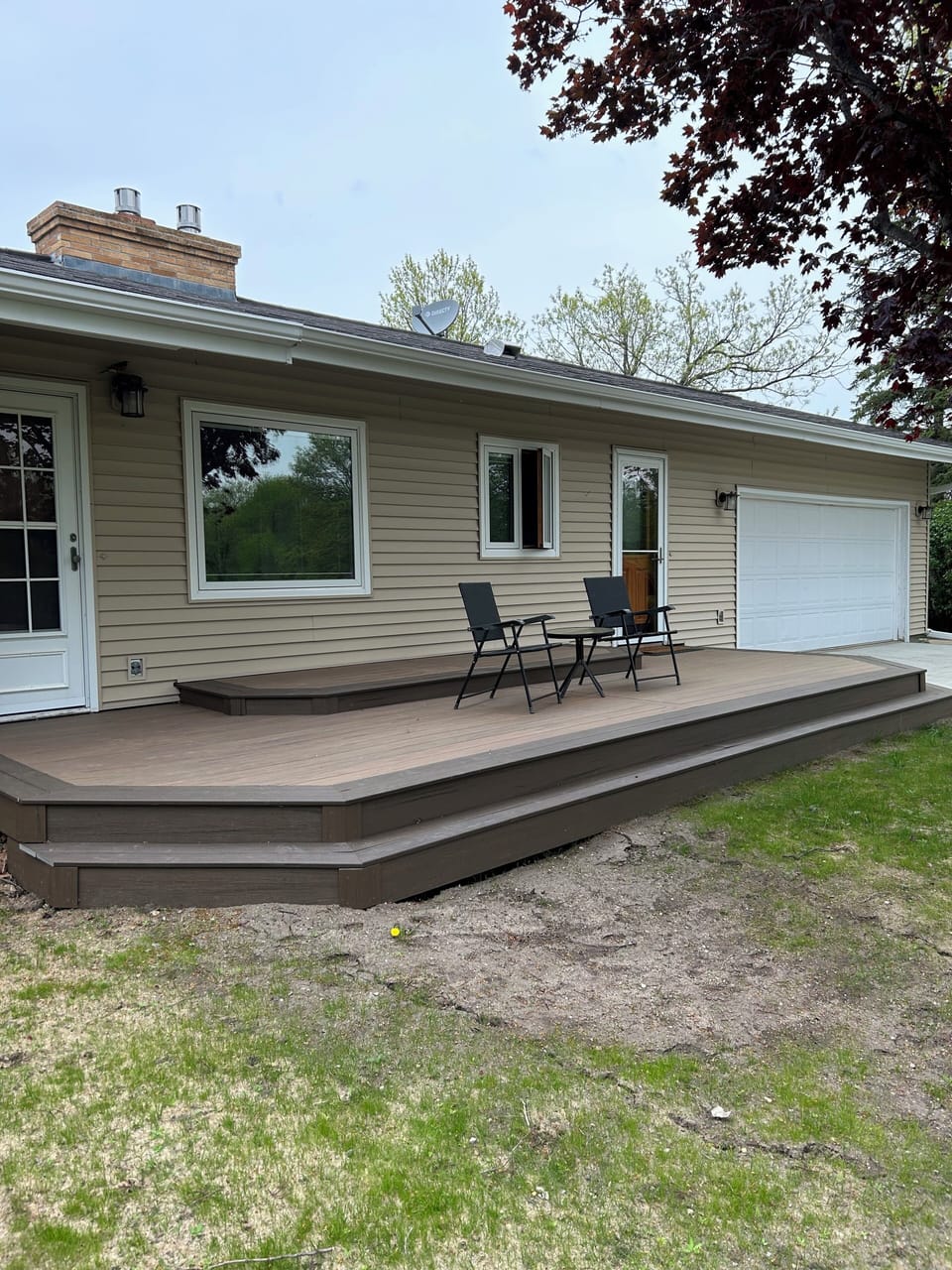 New front deck 2024