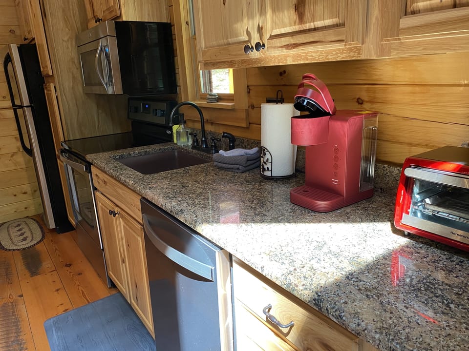 Fully stocked kitchen, just bring your food