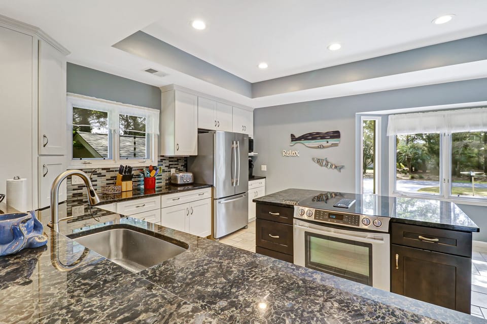 Fully equipped kitchen!