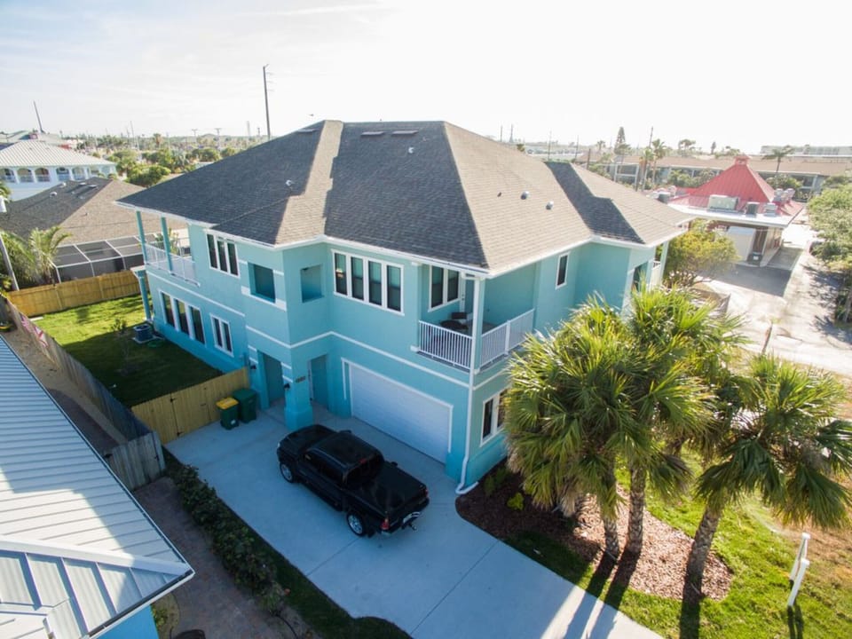 Drone view of side