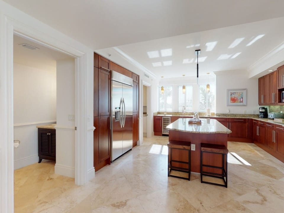 Residence #3827 -  Second Floor Fully Furnished Kitchen with Half Bath