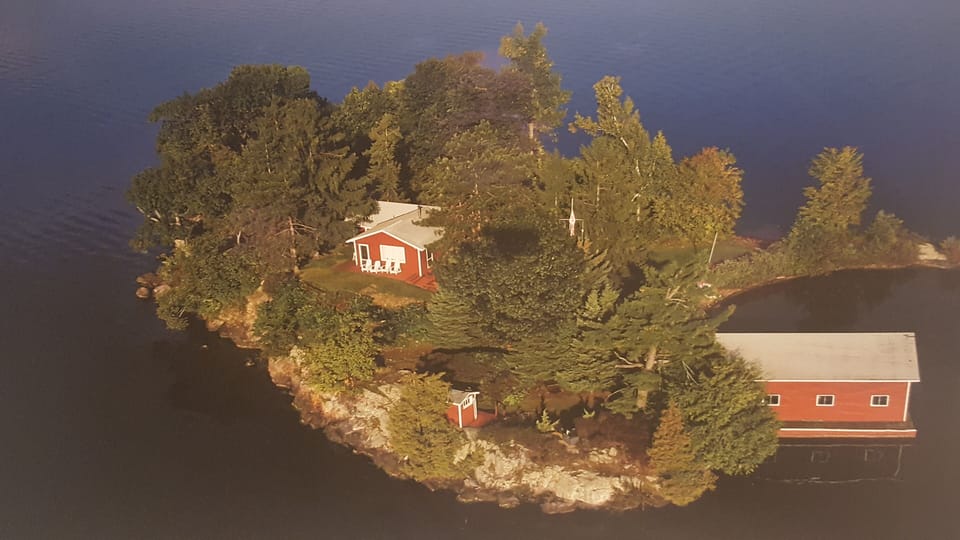 O'Connor Island in the St. Lawrence River