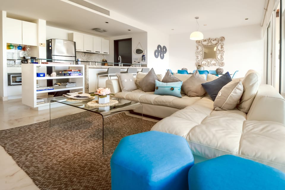 Sitting area in living room