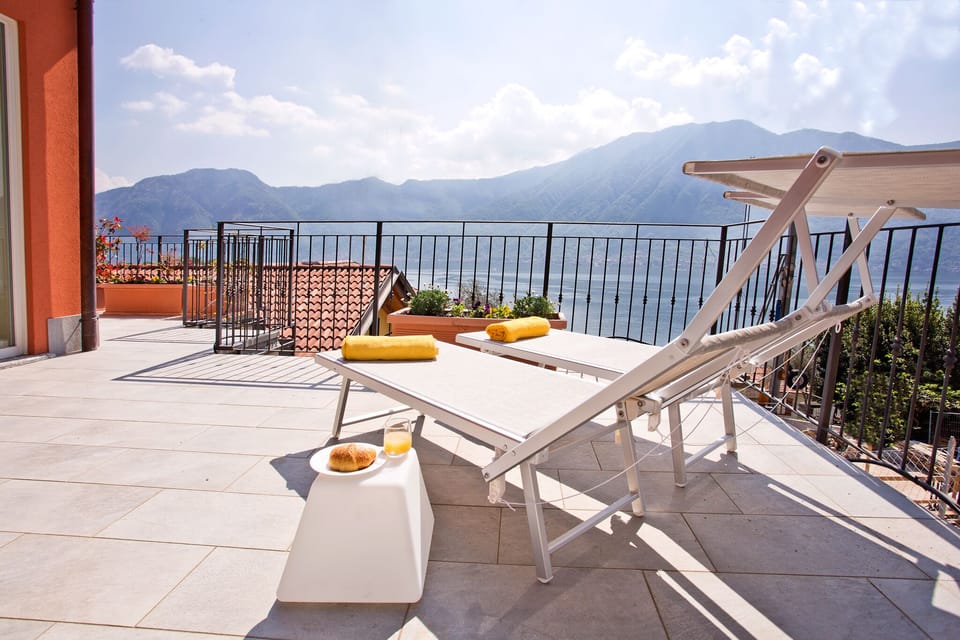 Take in the sun and THAT view from your private terrace.