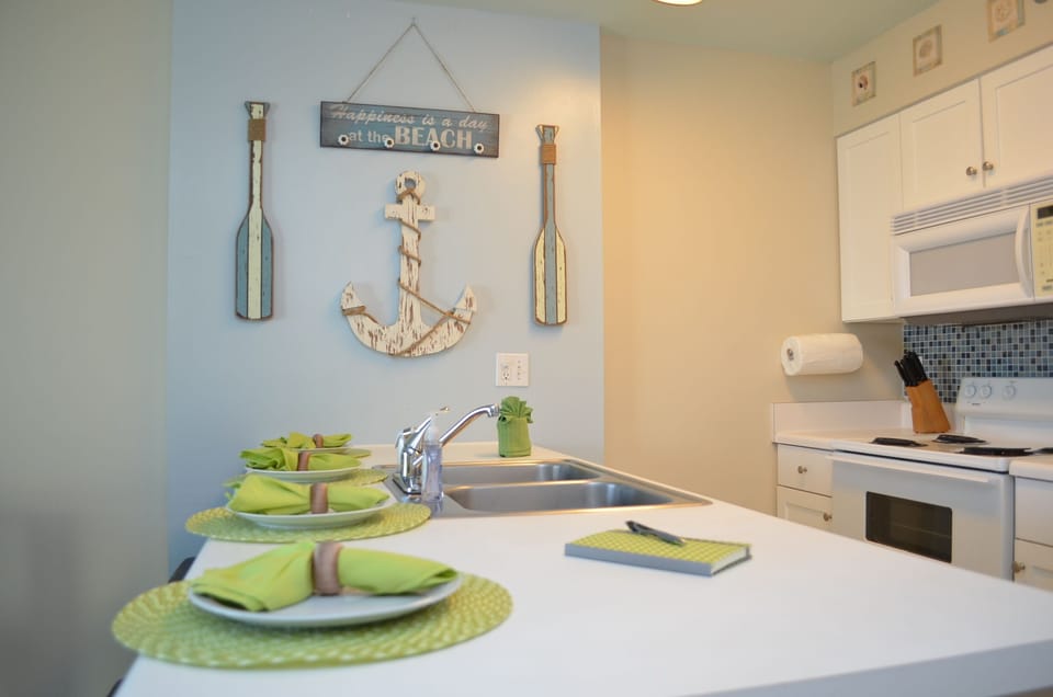 Fully equipped kitchen