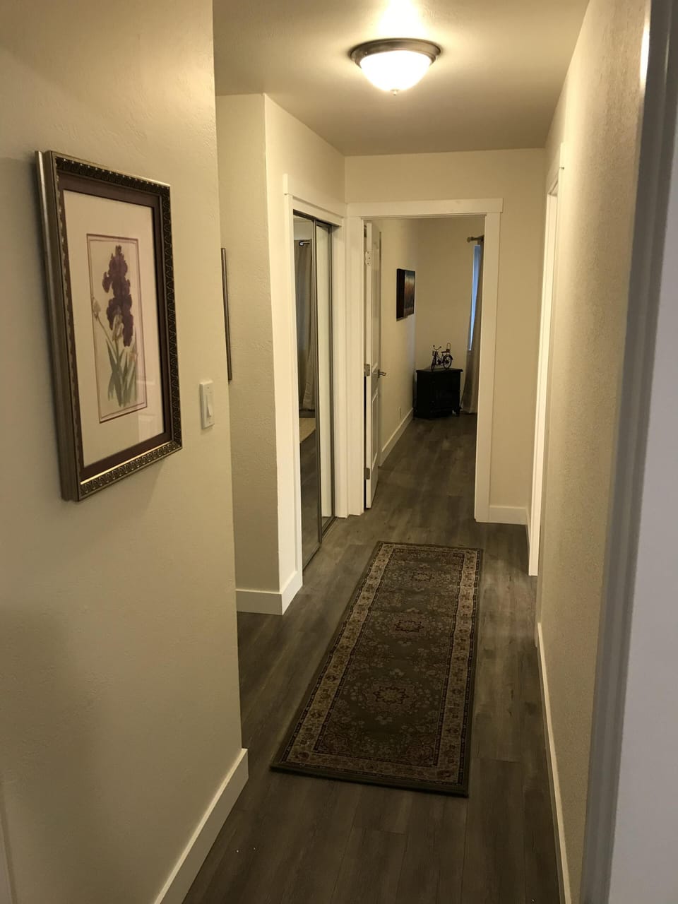 Bedroom hallway