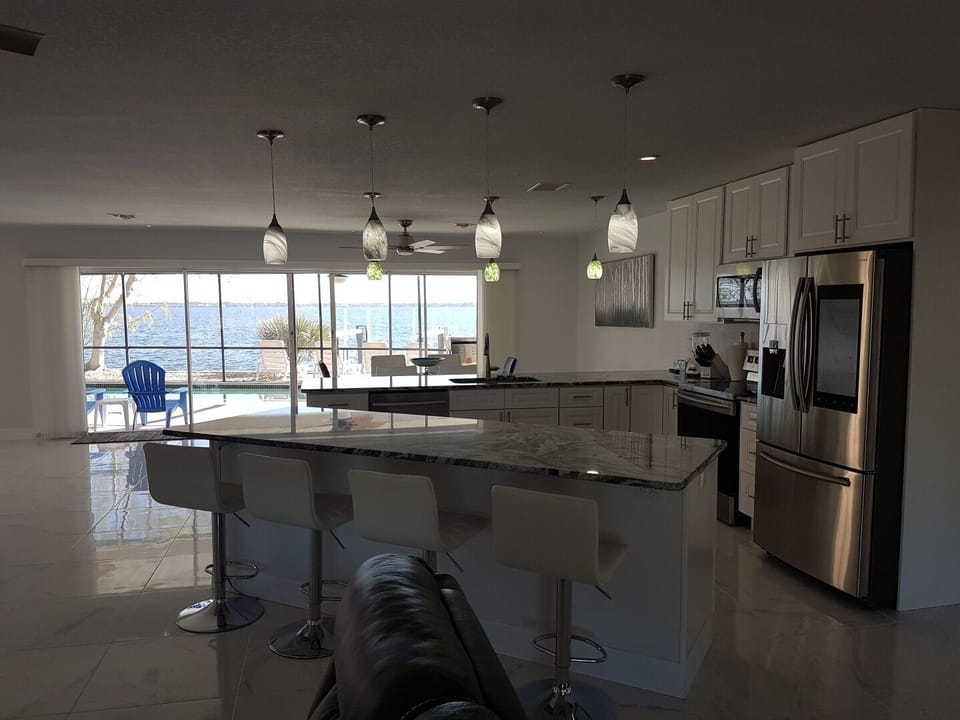 Kitchen with a view